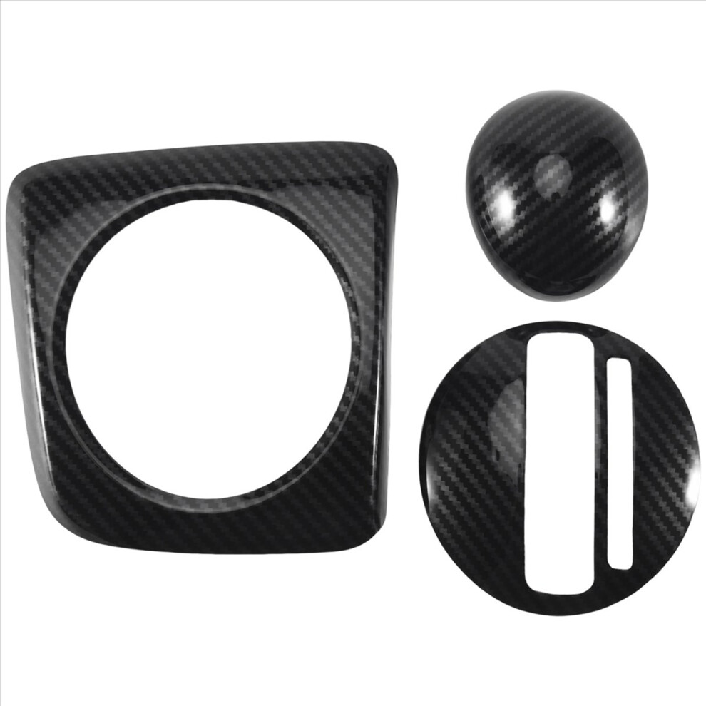 3Pcs Carbon Fiber Gear Shift Panel Frame For 2006-2011 Rhd 4853718789622