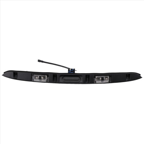 Μαύρη λαβή καπό πορτμπαγκάζ αυτοκινήτου με κουμπί κλειδιού για- E46 325I 323I