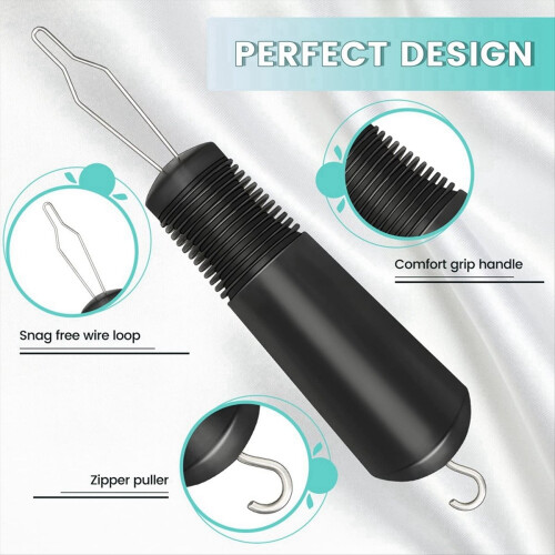 2Pcs Button Helper Tool με αντιολισθητικές λαβές για ηλικιωμένους και αρθριτικούς 2