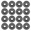 16Pcs Ceramic 608 Bearings 8X22X7mm ABEC-11 Skating Inline Roller 3