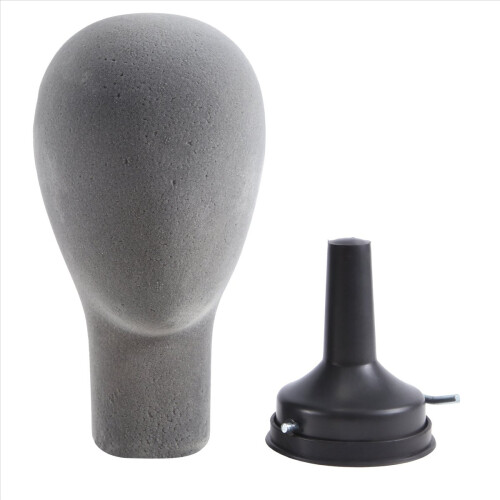 Flocking Foam Mannequin Model Perugs Glasses Display Holder Γκρι 2