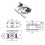 1Pcs Spring Loaded Door Easy Lock Stop Catch Release Clamp (Mp-4) 6