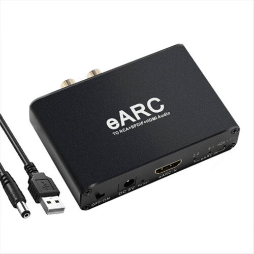 -Convertitore compatibile EARC ARC Audio Extractor 192Khz