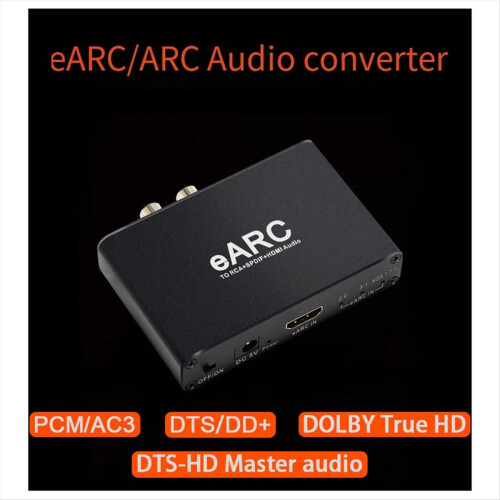 -Convertitore compatibile EARC ARC Audio Extractor 192Khz 1