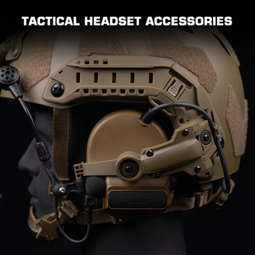 Helmrailadapter voor COMTAC3-accessoires, zoals afgebeeld 1