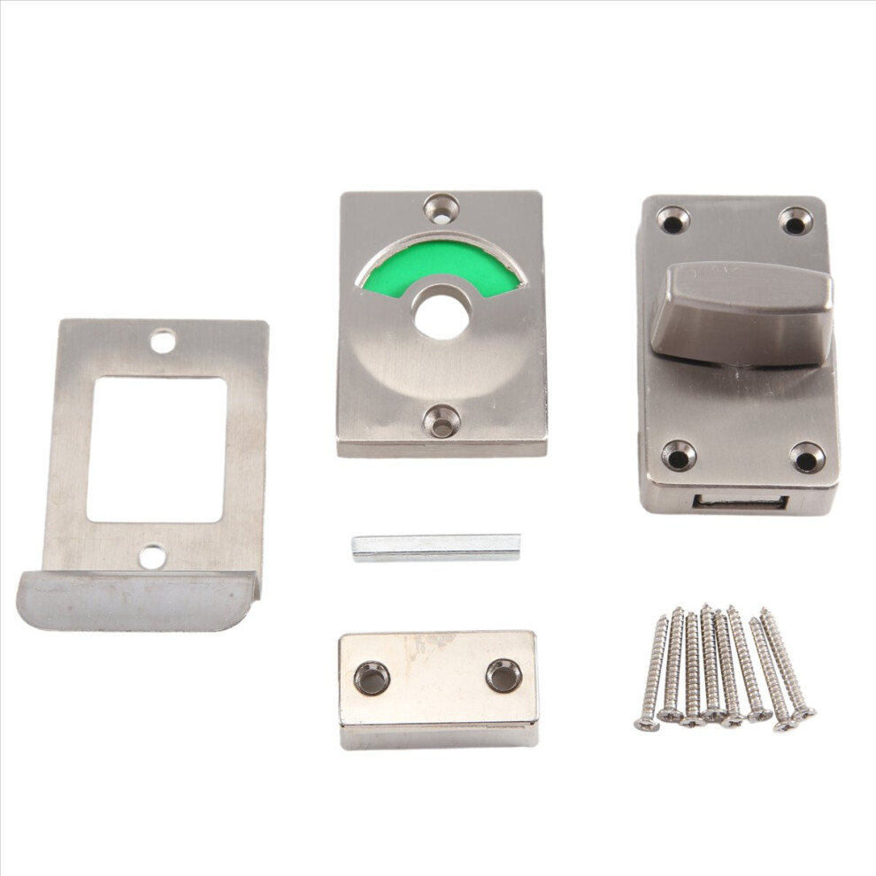 Bathroom Toilet Wc Indicator Privacy Dead Bolt Door Lock Latch Vacant 4853816418714