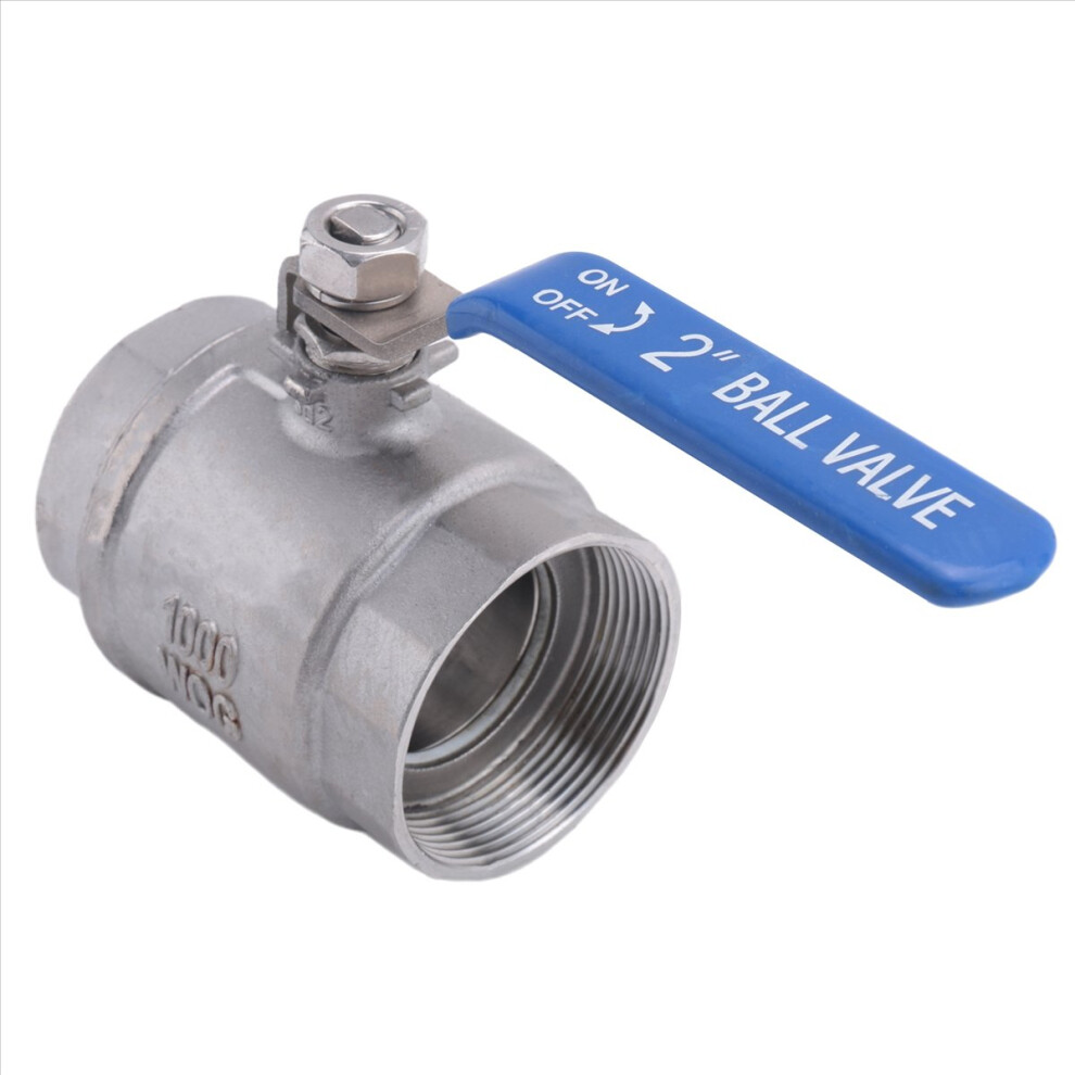 Ball Valve Female Thread 2 Inch 304 Stainless Steel Dn50 1000 Wog 4853816417304