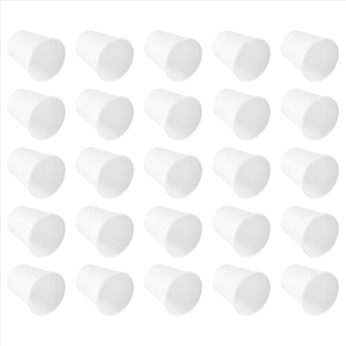 Vita papperskoppar, munsköljskoppar, engångskoppar, (100-pack) 3 oz 1