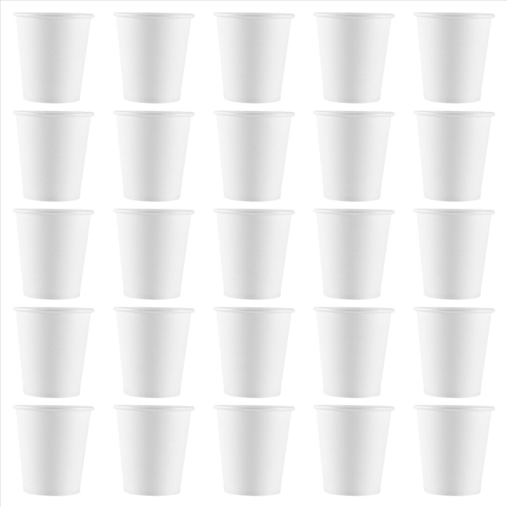 Umærket White Paper Cups, Mouthwash Cups, Disposable Cups, (100 Pack) 3Oz