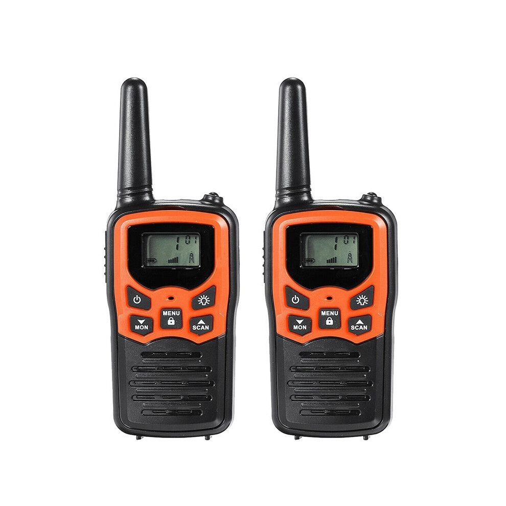 2Pcs Handheld Walkie Talkie Radio 22 Channels Set 4853816420847