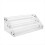3 Tier Clear Acrylic Θήκη CD Cascading rack αποθήκευσης CD 1