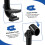 4 pezzi clip per microfono clip per tamburo clip per microfono supporto per microfono 5