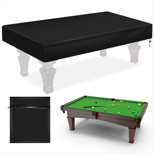 8Ft Billiard Pool Table Cover with Drawstring Waterproof 1