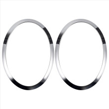 Für MINI F55/F56/F57 Scheinwerferring-Verkleidung Chrom, Links+Rechts - direkter Ersatz ABS
