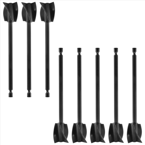 8 Pcs Resin Mixer Epoxy for Powerful Mixing Reusable Multipurpose 1