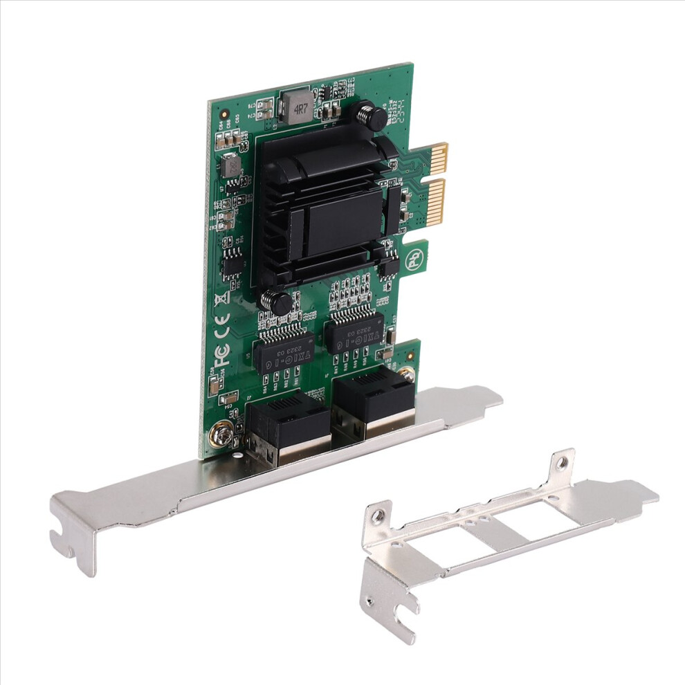 2Port Gigabit Pcie Network Card 1000M Dual Ports Pci Ethernet Adapter 4853816424005