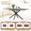 Joolihome Extendable Dining Table, Rectangular Kitchen Table 2