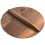 Kitchen Multi-Functional Wooden Pot Cover Handle Pan Lid 26cm 3