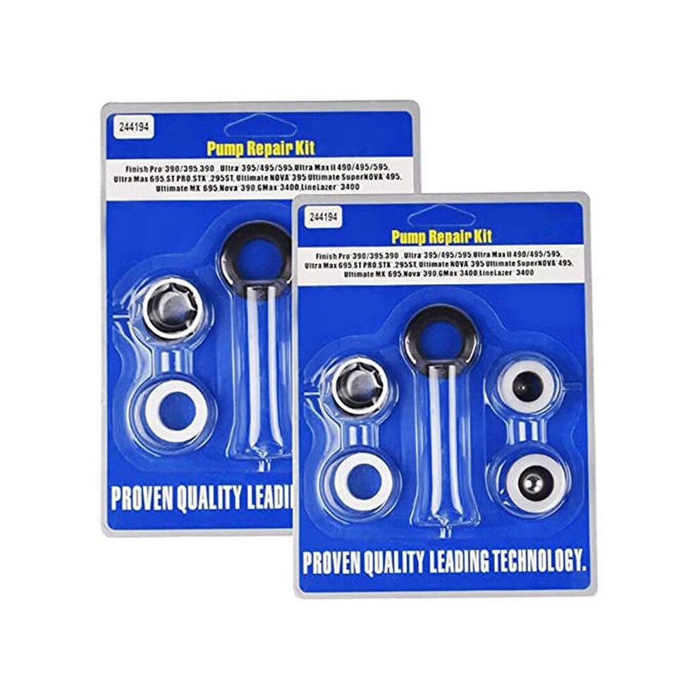 244194 Repair For Airless Paint Sprayer 390 395 490 495 3400(2 Pack) 4853816429727