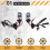 55W H11 Xenon HID Μπροστινό φως προβολέα αυτοκινήτου Xenon Φως λαμπτήρα (6000K) 4