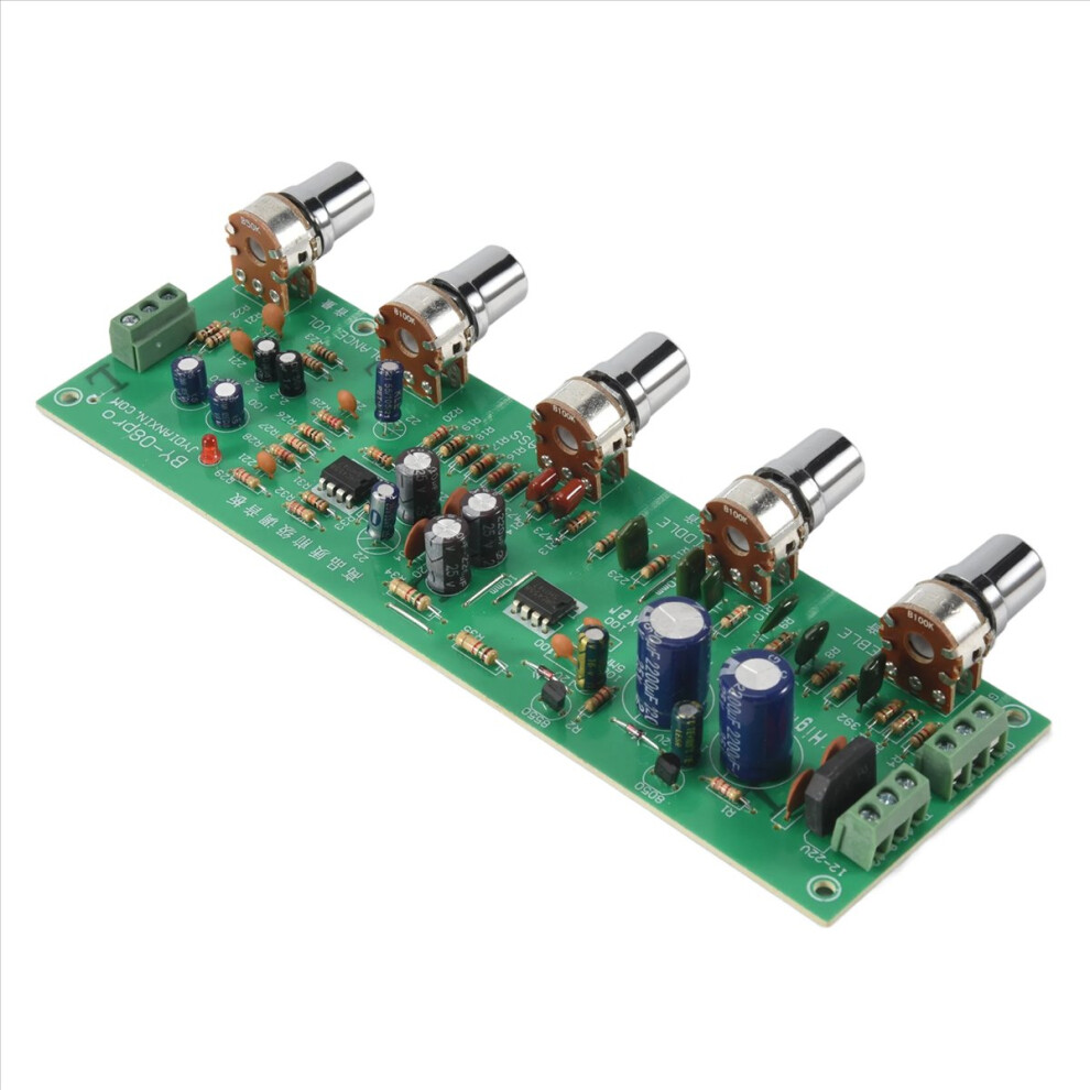 Audio Preamplifier Bass Midrange Treble Balance Audio Preamp 4853816433410