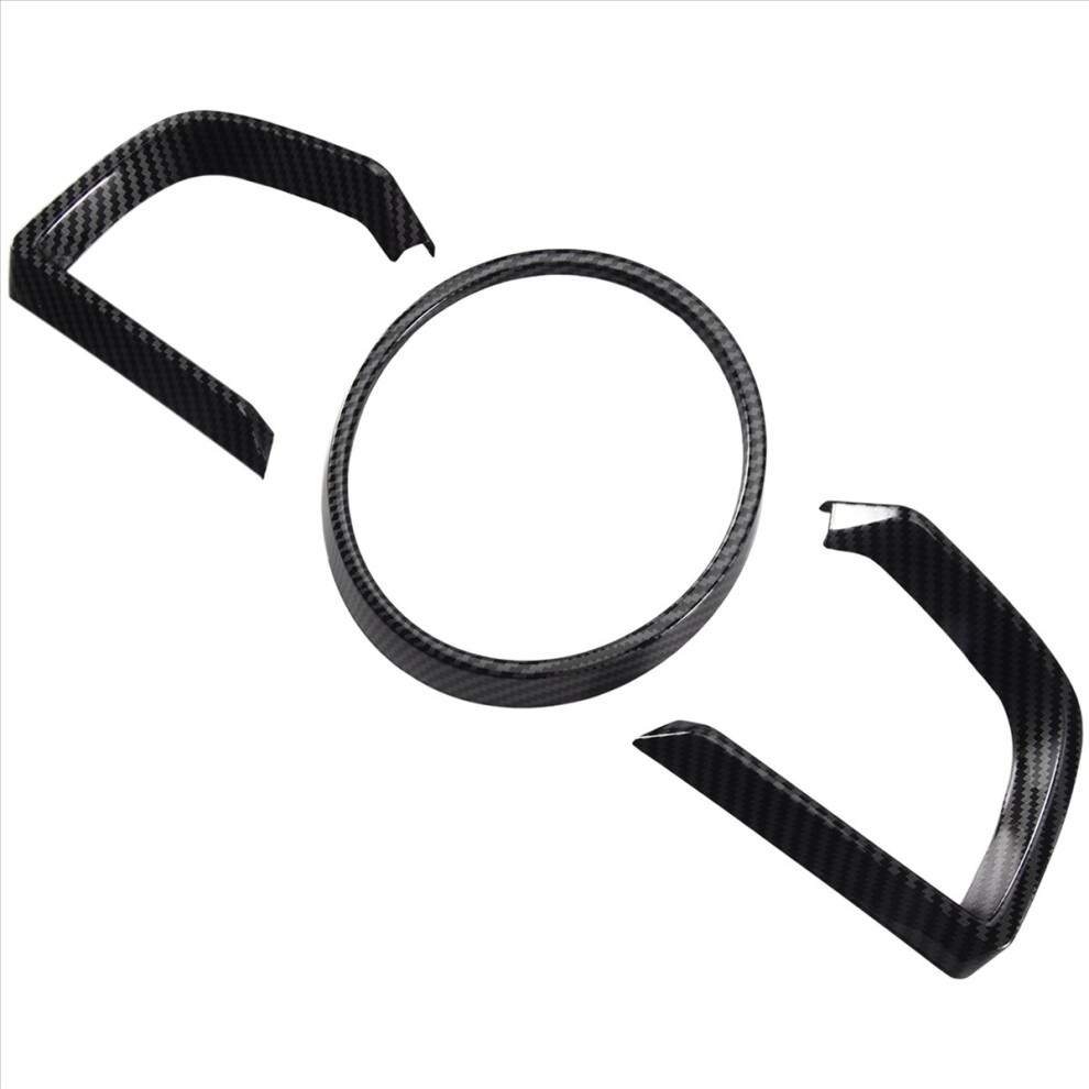 For 3 Axela 2014-18 Carbon Fiber Dashboard Interior Cover Trim 4853816431713