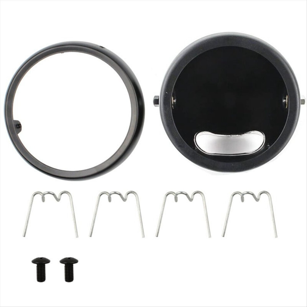 5.75 Inch Motorcycle Headlights Housing For Motorcycle Black 4853816435667