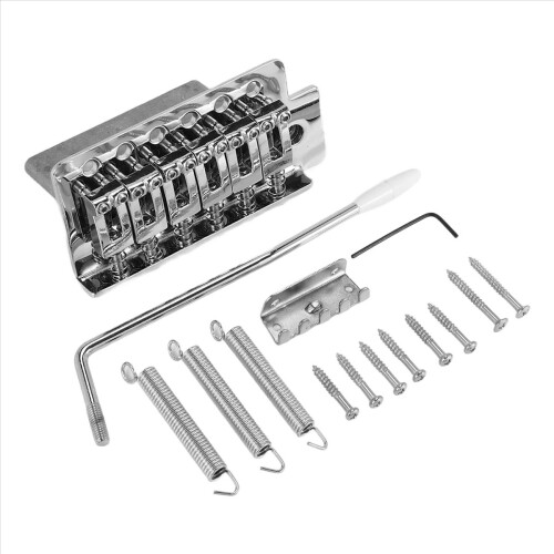 52,5 mm guitar til tremolo-brosæt, sølv 2