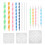 16 pezzi Mandala Dotting Tools per dipingere rocce Mandala Stencil Kit 2