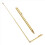 2PCS Dowsing Rods, Retractable Divining Rods, Portable Pen Shape L 3