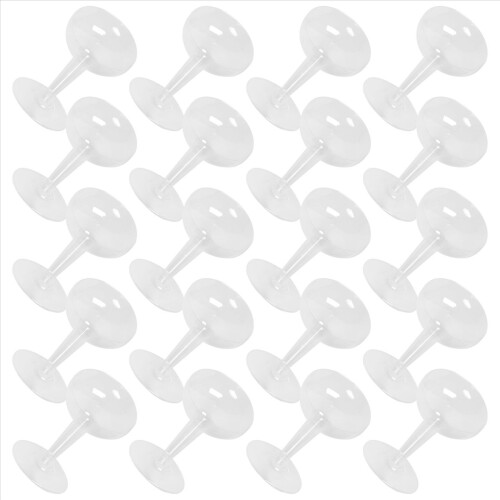 20 τμχ Clear Plastic ποτήρια σαμπάνιας για πάρτι Clear Plastic Cup 2