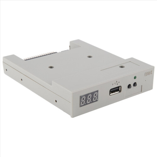 Version SFR1M44-U100K USB Emulator Grå 3,5" 1,44 MB SSD Diskettedrev 2