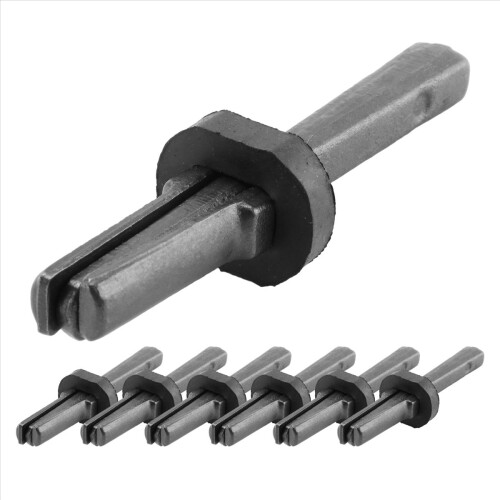 7 Σετ Stone Splitter 9/16 in Metal Plug σφήνες και φτερά 1