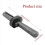 7 Σετ Stone Splitter 9/16 in Metal Plug σφήνες και φτερά 7