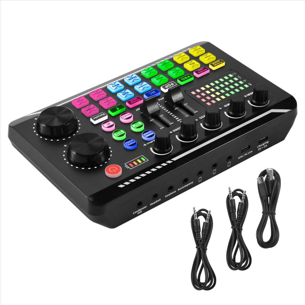 Live External Sound Card, Voice Changer, Mixer For Phones,Pc,Tablets 4853896817575