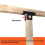 2 Pack de supports d'angle de pergola robustes Extension 2