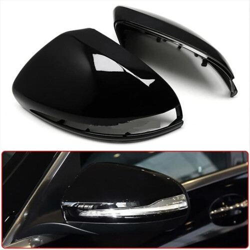 Car Rearview Mirror Cap Cover for C E GLC Class W205 B 1