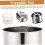 Cuiseur de riz en acier inoxydable 5L, avec balance 6