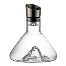 Decantor de vin, Decantor de vin transparent cu aerator,