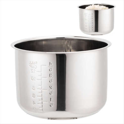 Cuiseur de riz en acier inoxydable 5L, avec balance 1