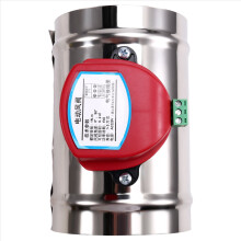 Clapet electric de 220V, supapă de aer electrică pentru țeavă de 4 inci, 100 mm