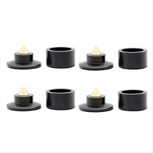 Suport HIFI cu amortizare cu arc Shock Spikes, negru