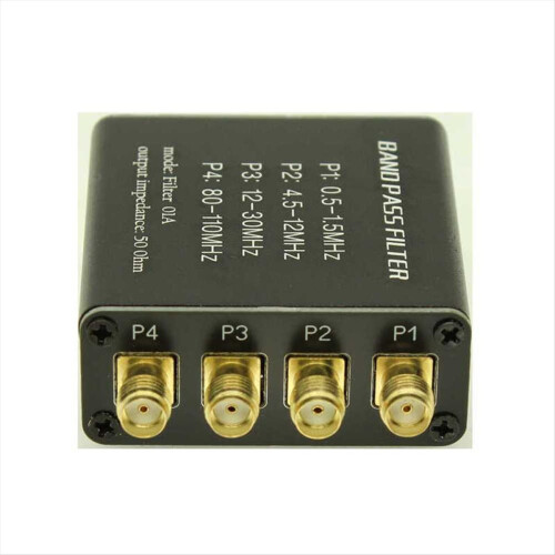 Malakit radioforfilter BPF båndpasfilter 50 ohm SMA-stik 2