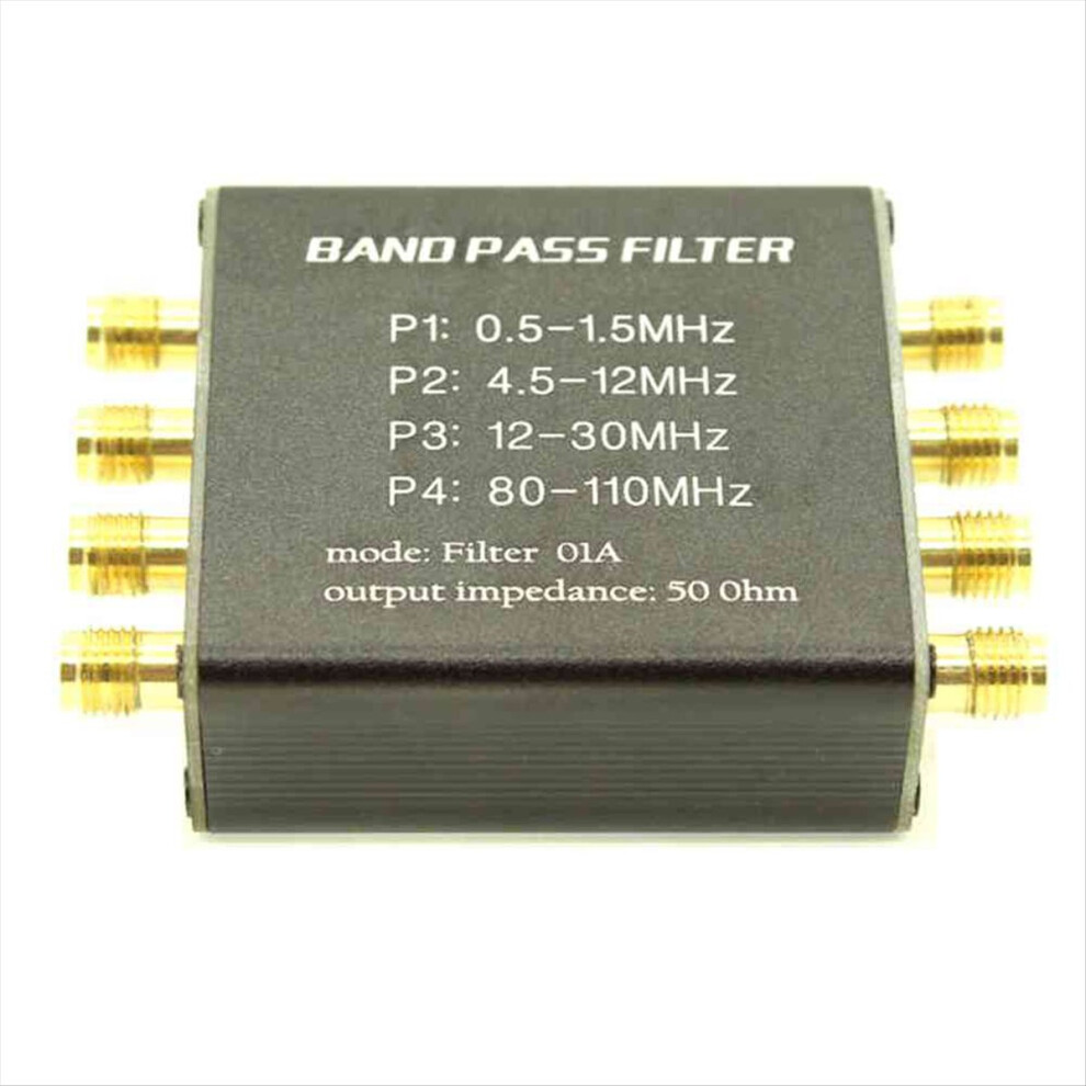 Malachite Radio Pre-Filter Bpf Bandpass Filter 50 Ohm Sma Socket 4853896818190