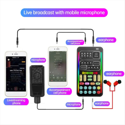 I9 Voice Changer Multiple Audio Effect Bluetooth Live -??nikortit 2