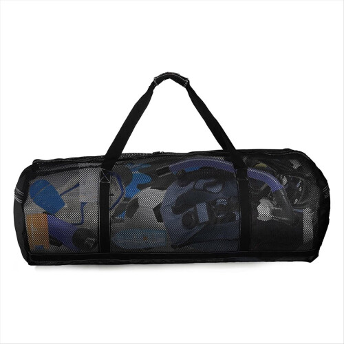 Borsa da sub in rete, borsa da spiaggia pieghevole in rete 2
