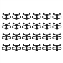 Tensioner de sârmă electronică pentru gard din plastic, pentru animale, 24 buc.