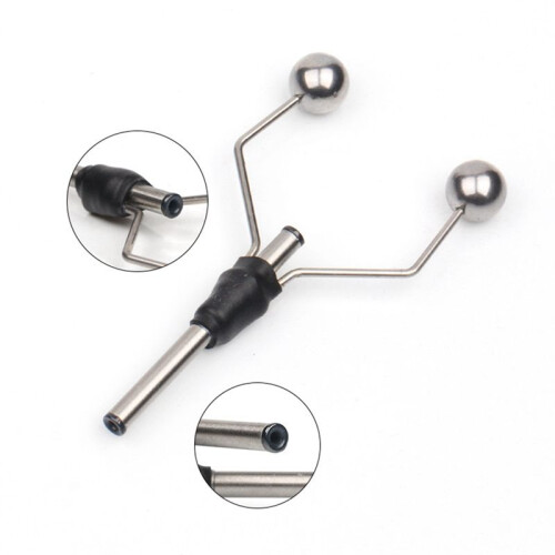 2PC Double Bi-Ceramic Tip Fly Tying Bobbin Holder for Fishing 1