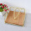 Solid Wood Tissue Holder Home Napkin Container Napkin Tissue Case, A 4
