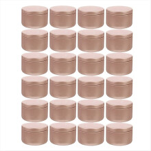 24 pe?as de r?tulos decorativos para jarras de velas latas de armazenamento vazias latas de velas, C